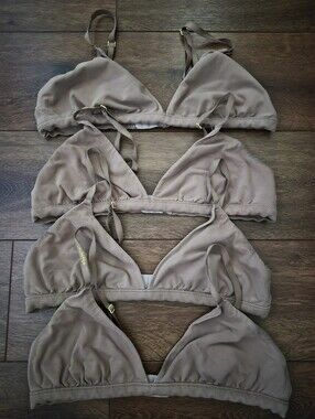 Yellowberry Girls' Best Triangle Soft Cotton Starter Bra, Adjustable Straps XL
